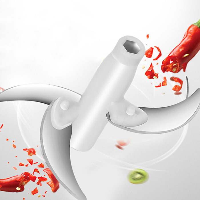 2000 ml Multifunctional Vegetable Chopper 9 in 1 Hand Push Chopper