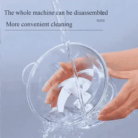 2000 ml Multifunctional Vegetable Chopper 9 in 1 Hand Push Chopper