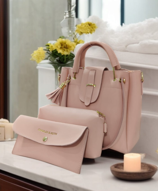 Uzma's 3 PC's Handbag